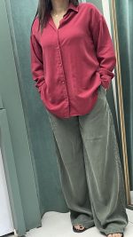 Crimson silk